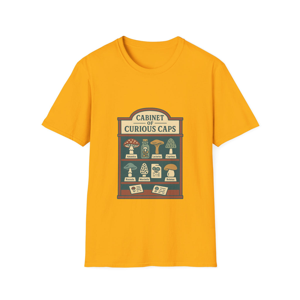 T-Shirt — Cabinet of Curious Caps Vintage Apothecary Graphic Tee - Trending Now - October 2026