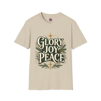 Glory Joy Peace Christmas T-Shirt