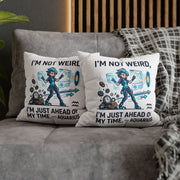 Aquarius Zodiac Spun Polyester Square Pillowcase