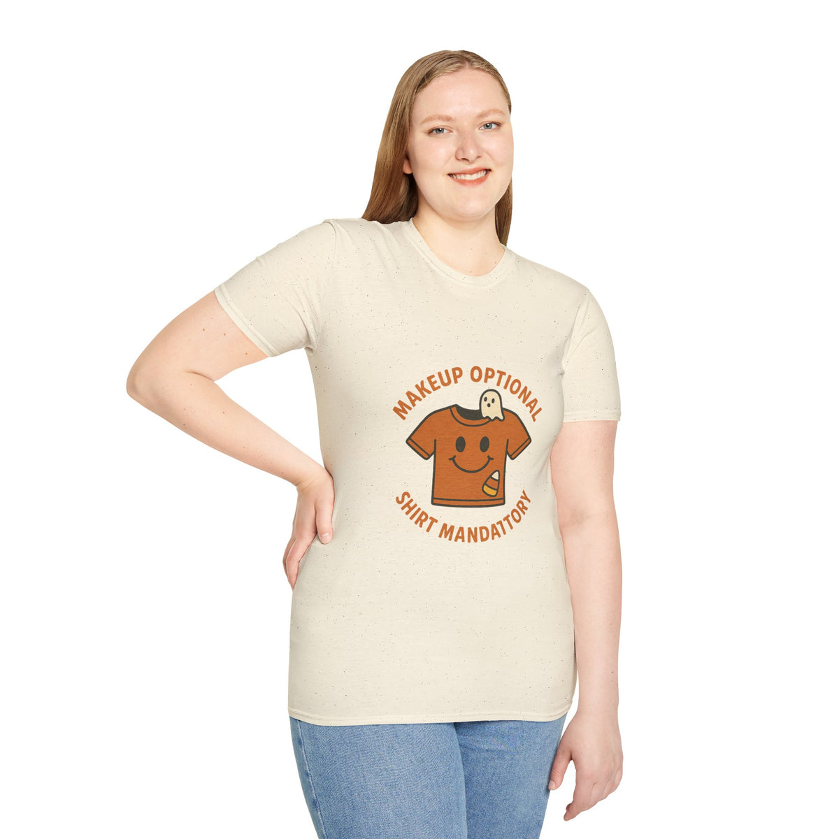 Cute Gingerbread 'Baked Optional, Plant-Based' T-Shirt - Trending Now - October 2026