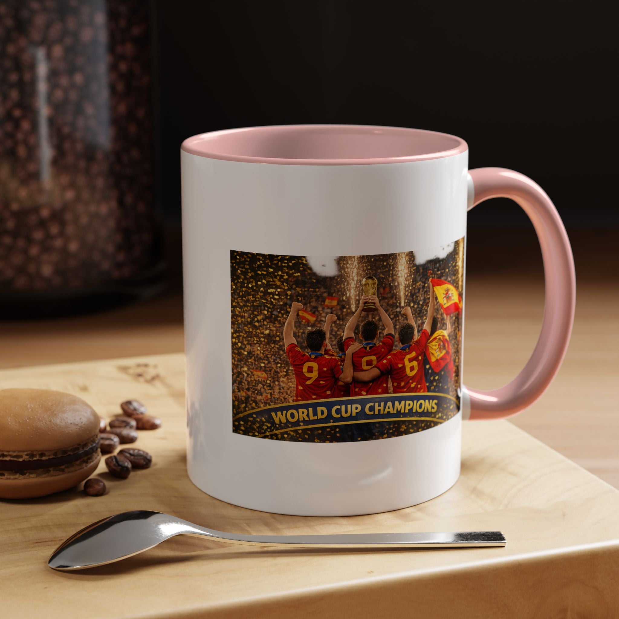 World Cup Champions Soccer Coffee Mug — Team Celebration Accent Mug