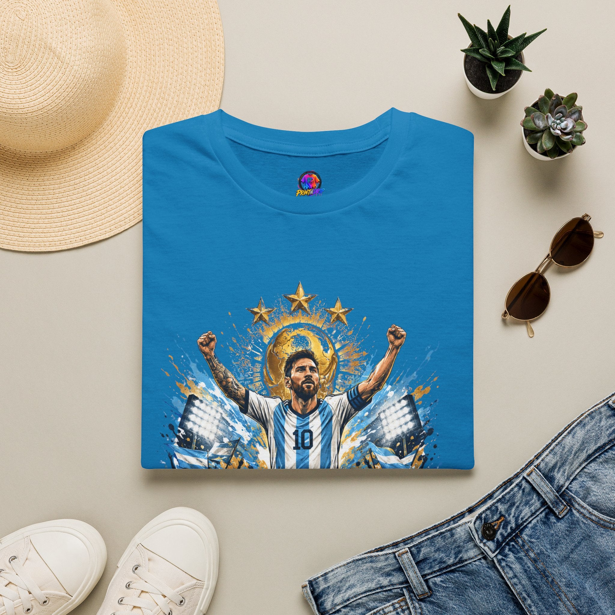 Argentina Soccer Legend 'El Diez' T‑Shirt