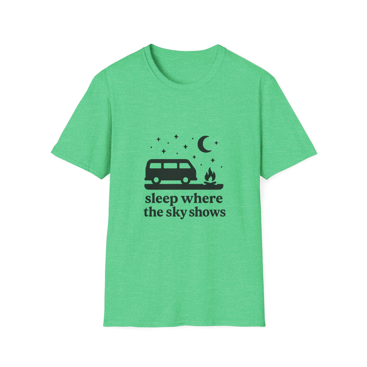 Retro Camper Night Sky T-Shirt - Trending Now - August 2026