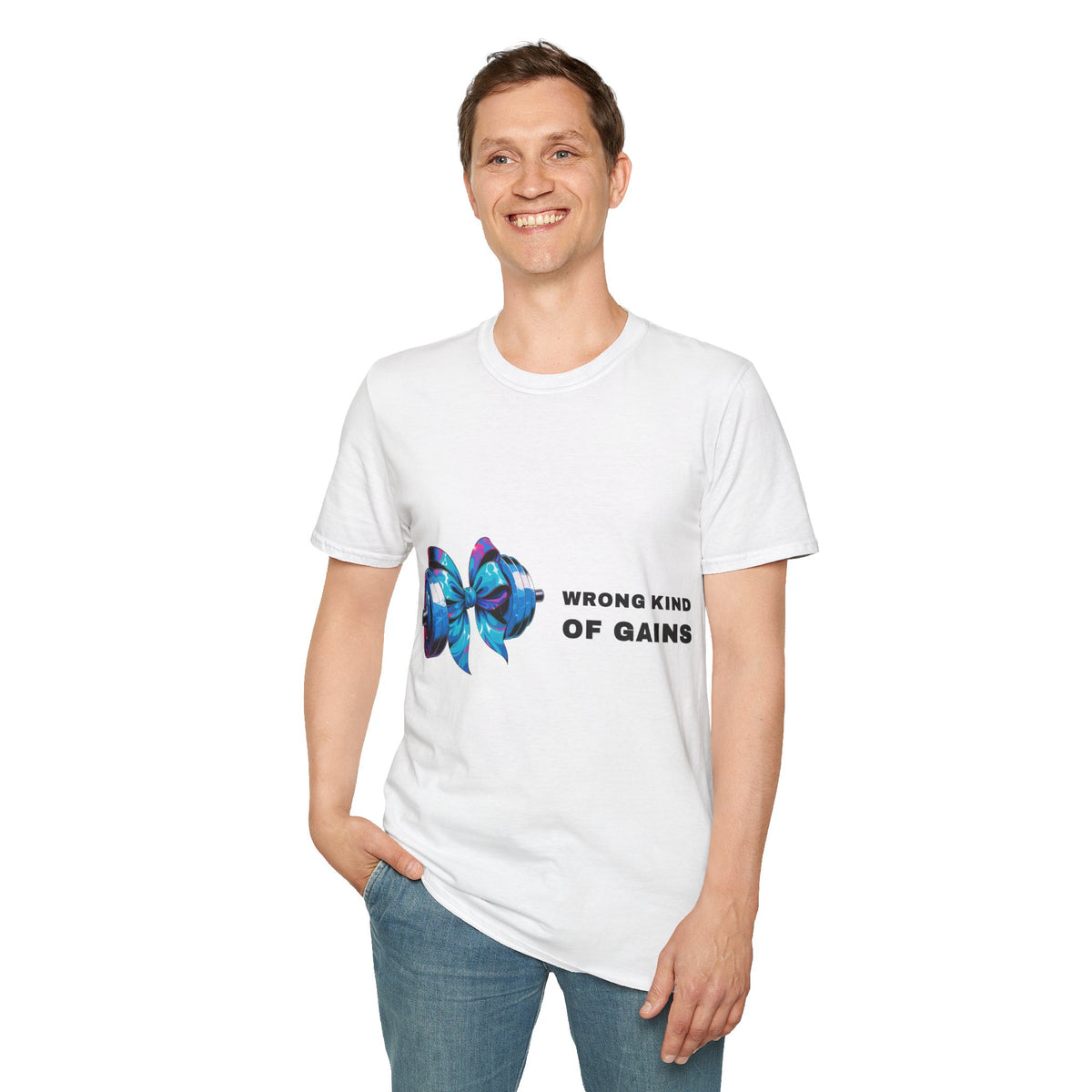 Gym Motivational T-Shirt — “Wrong Kind of Gains” Dumbbell Workout Tee - Trending Now - September 2026