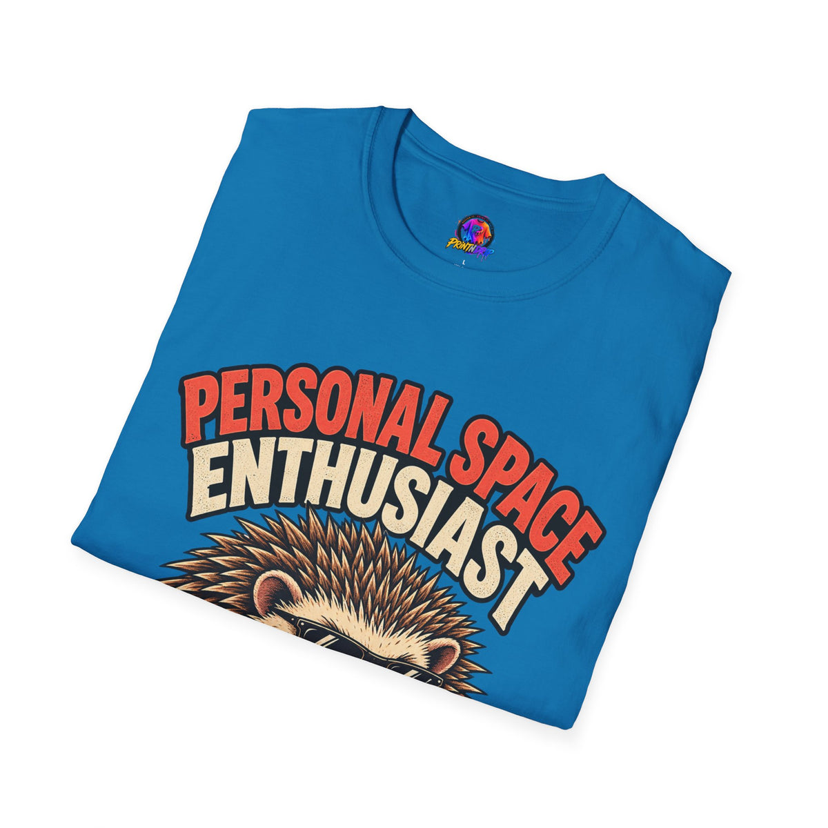 Personal Space Enthusiast T-Shirt — Funny Hedgehog Graphic Tee