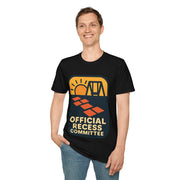 Official Recess Committee T-Shirt – Retro Sunset Camp Graphic Tee - Trending Now - August 2026