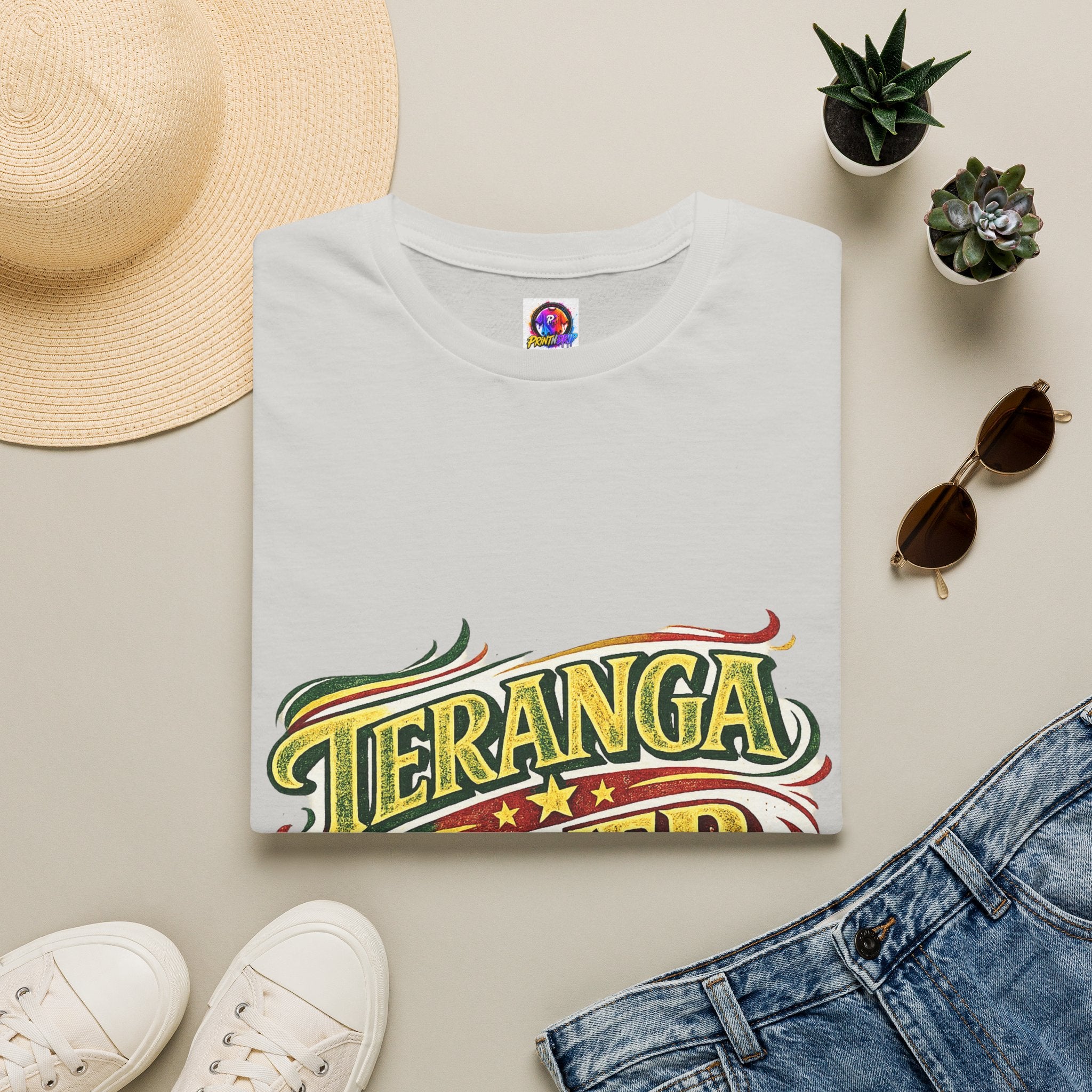 Senegal Teranga Power T-Shirt — Retro Senegal Pride Graphic Tee