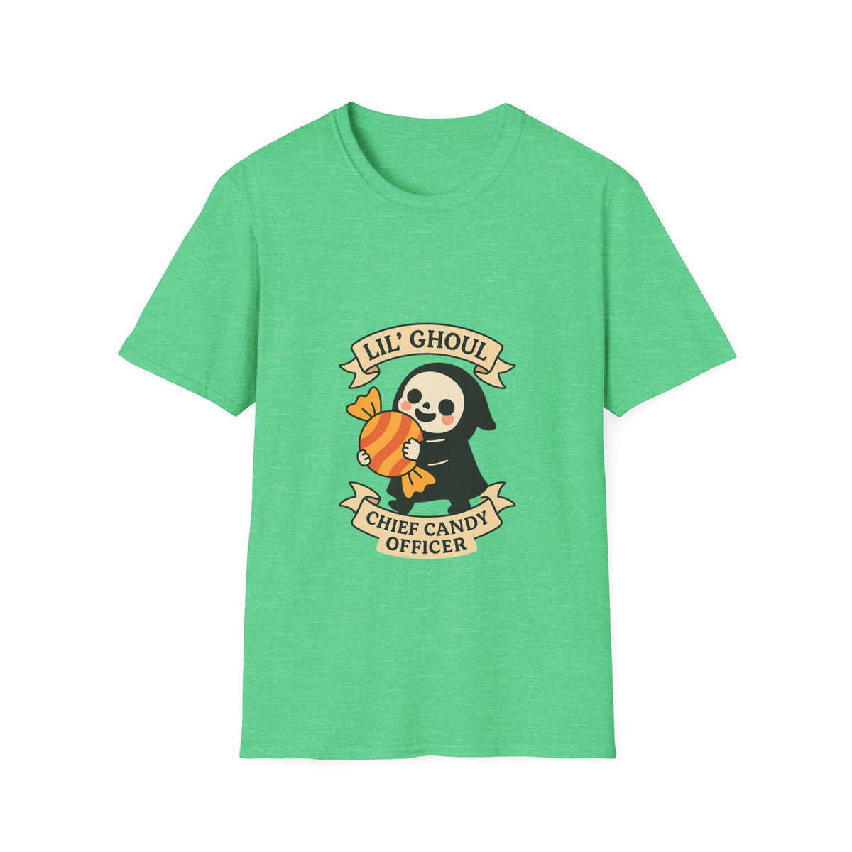 T-Shirt — 'Lil' Ghoul' Trick-or-Treat Candy Officer Halloween Tee - Trending Now - October 2026