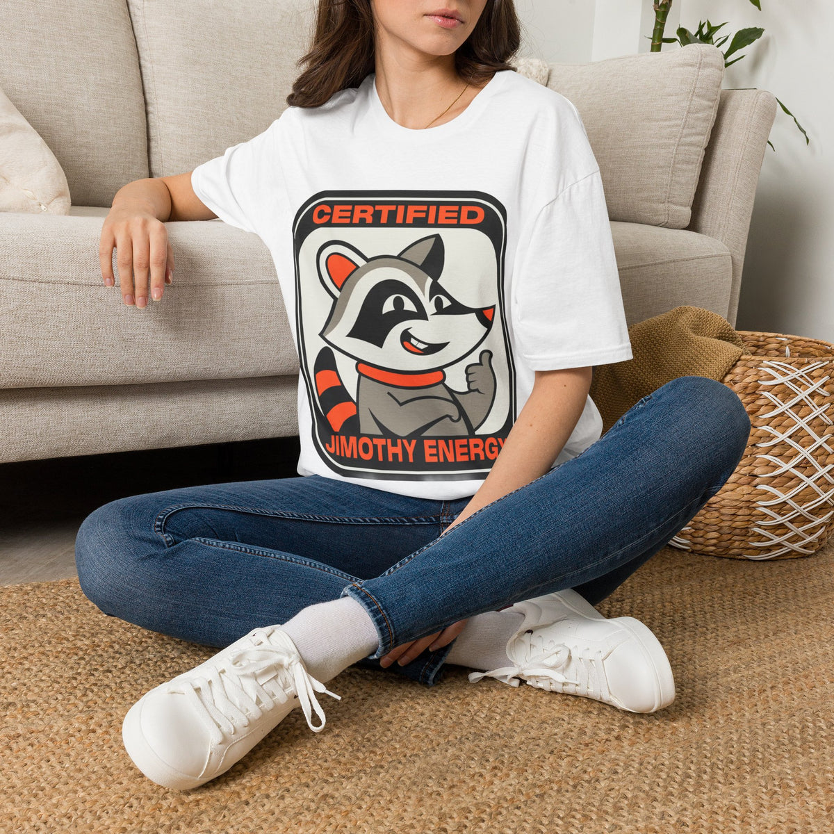 Certified Timothy Energies T-Shirt — Retro Raccoon Graphic Tee - Trending Now - August 2026