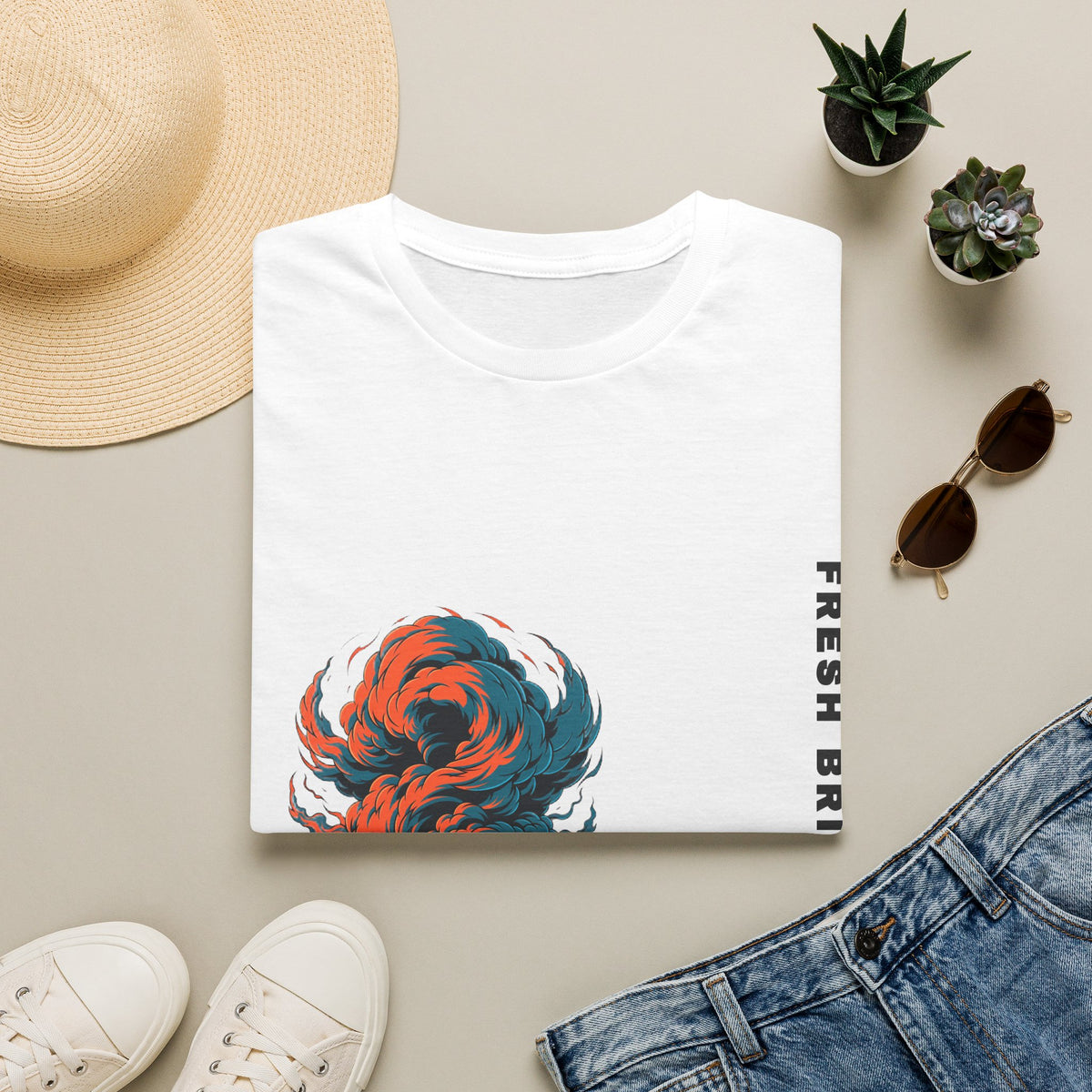 Fresh Brisket On The Board BBQ Smoker White Graphic Tee - Trending Now - September 2026