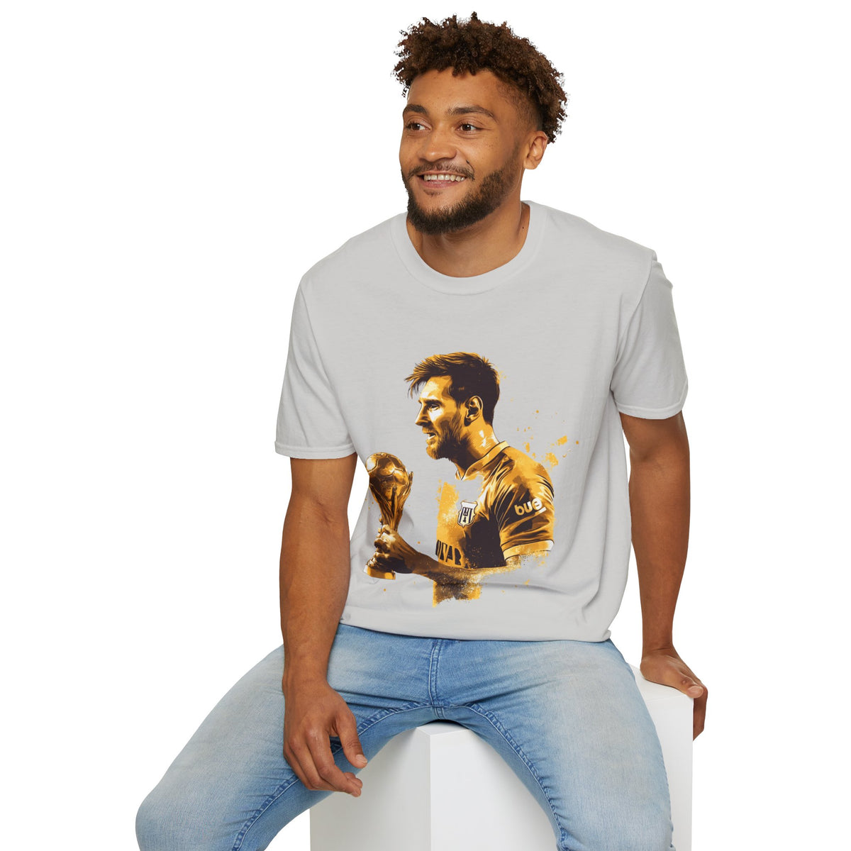 Minimal White T-Shirt — Classic Crewneck Tee