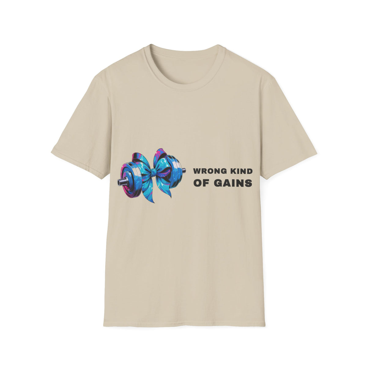 Gym Motivational T-Shirt — “Wrong Kind of Gains” Dumbbell Workout Tee - Trending Now - September 2026