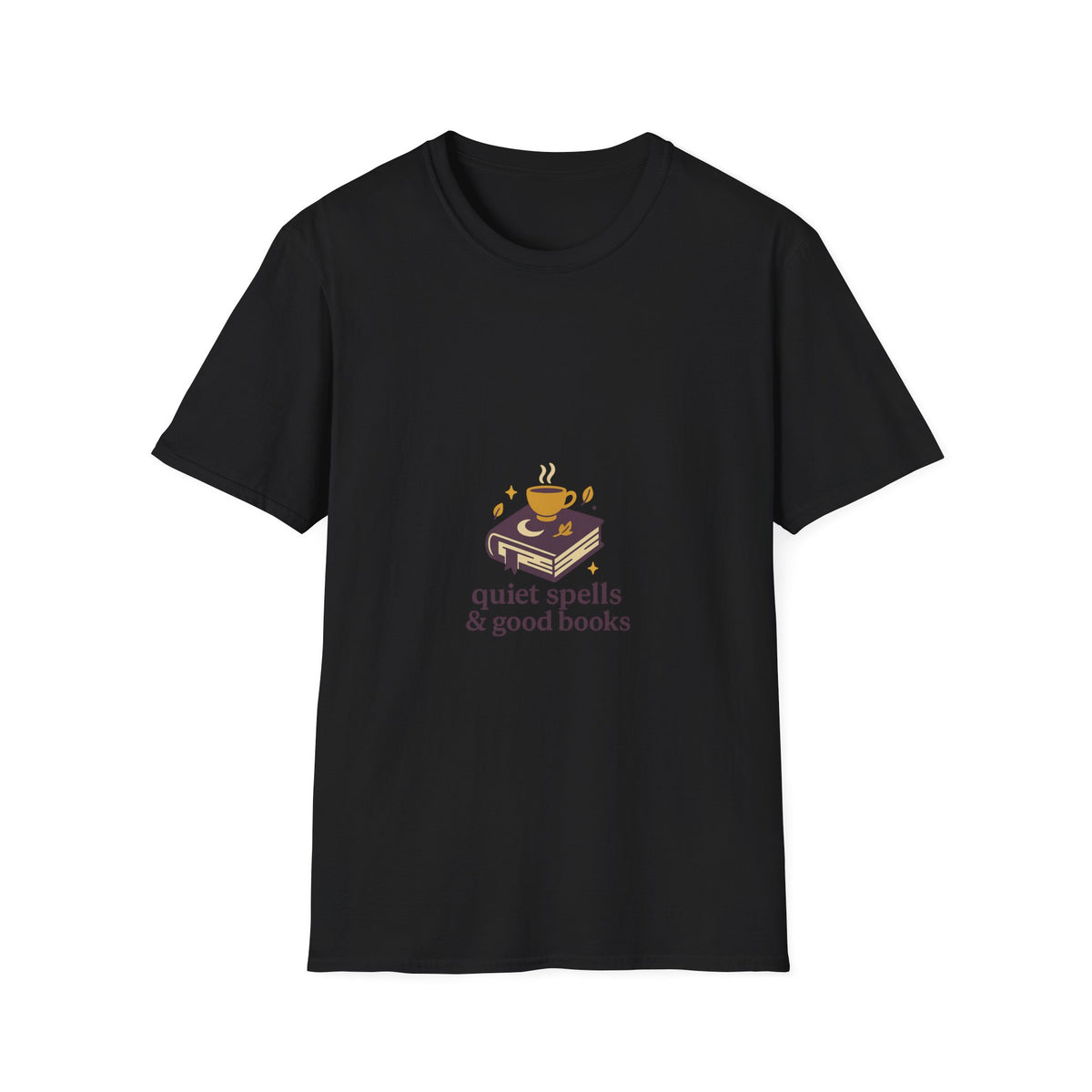 Quiet Spells and Good Books Magical Witchy Bookworm White Graphic Tee - Trending Now - September 2026