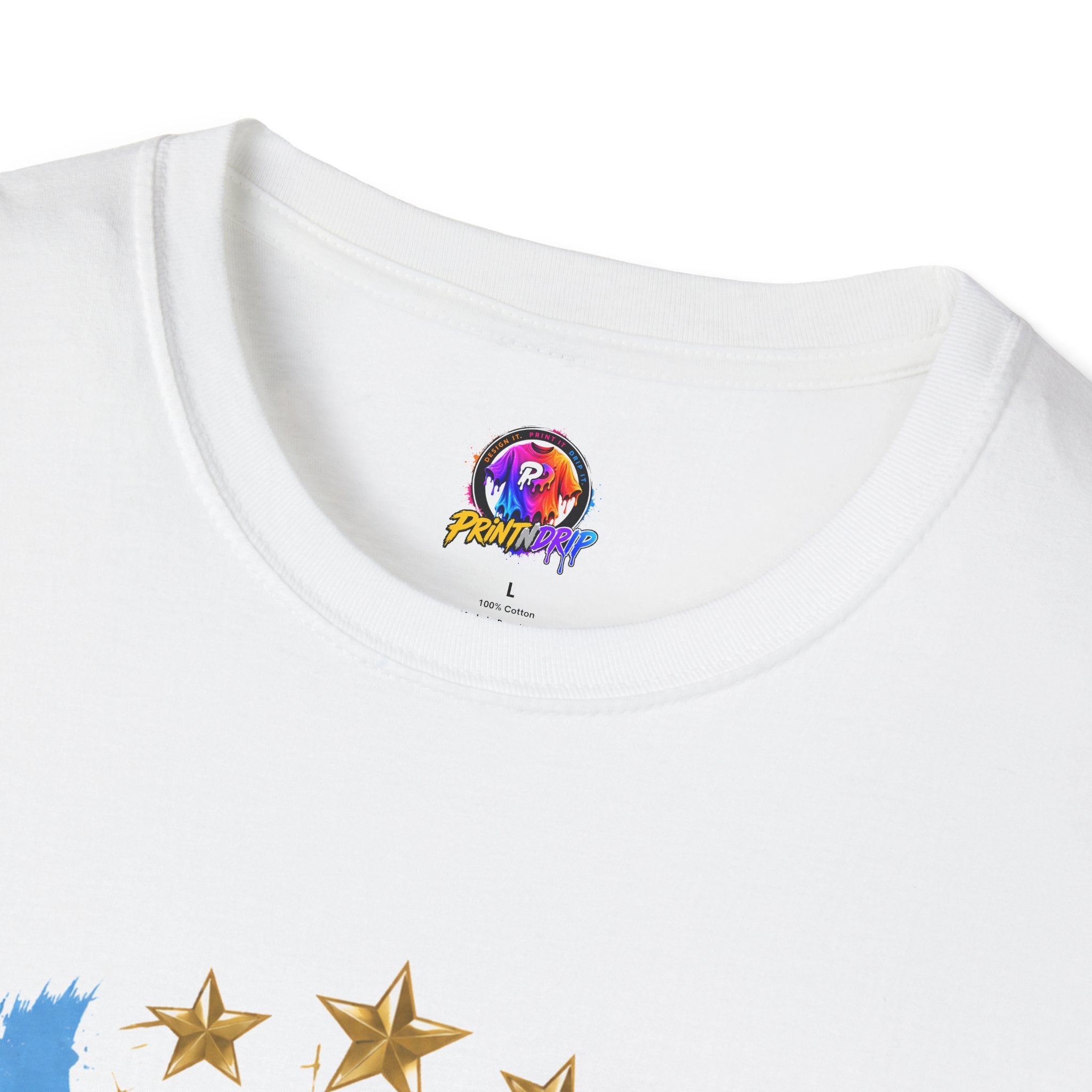 Argentina Sky Blue Magic Soccer T-Shirt — Argentinian Football Player Graphic Tee