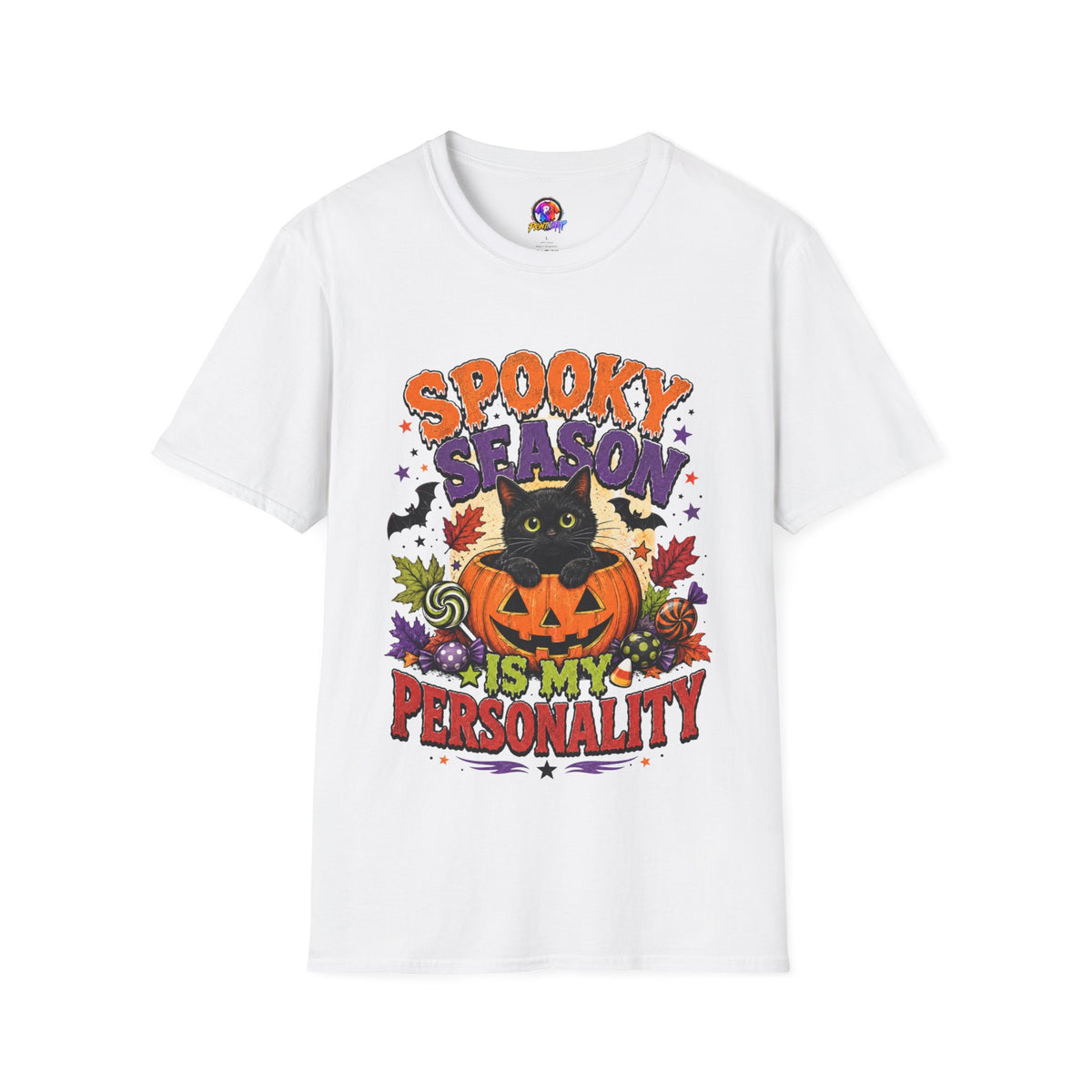 Halloween Spooky Season Unisex Softstyle T-Shirt