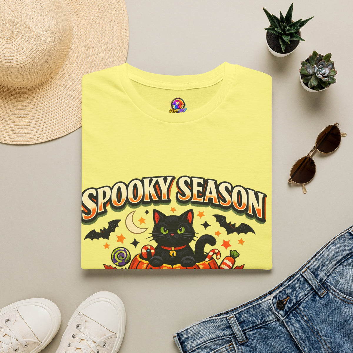 Halloween Spooky Season Unisex Softstyle T-Shirt