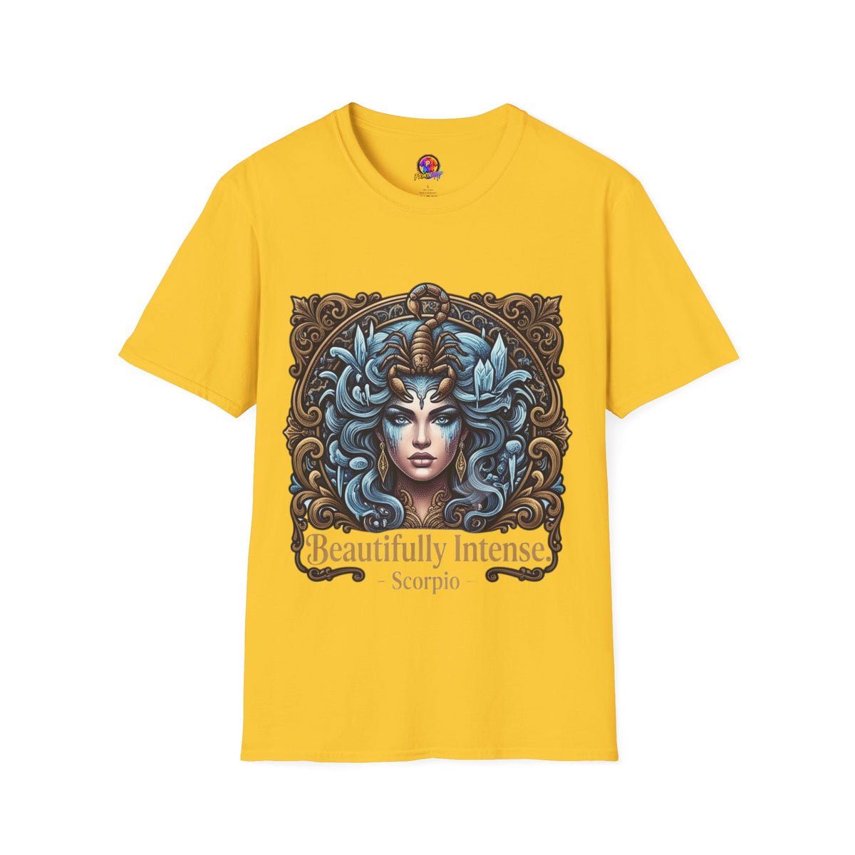 Scorpio Astrology T-Shirt — "Beautifully Intense" Zodiac Graphic Tee