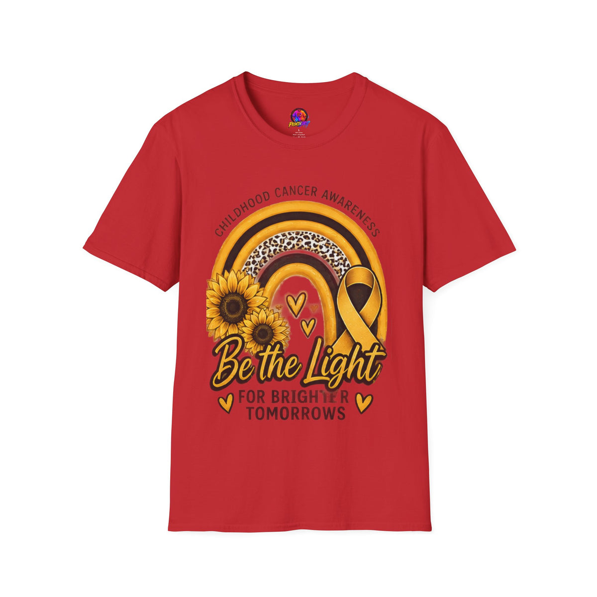 Be the Light Childhood Cancer Awareness T-Shirt