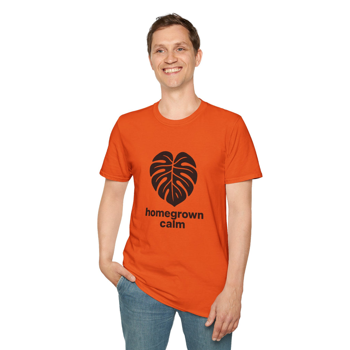 Black T‑Shirt with Subtle Heartroots Graphic – Minimal Plant Lover Tee - Trending Now - August 2026