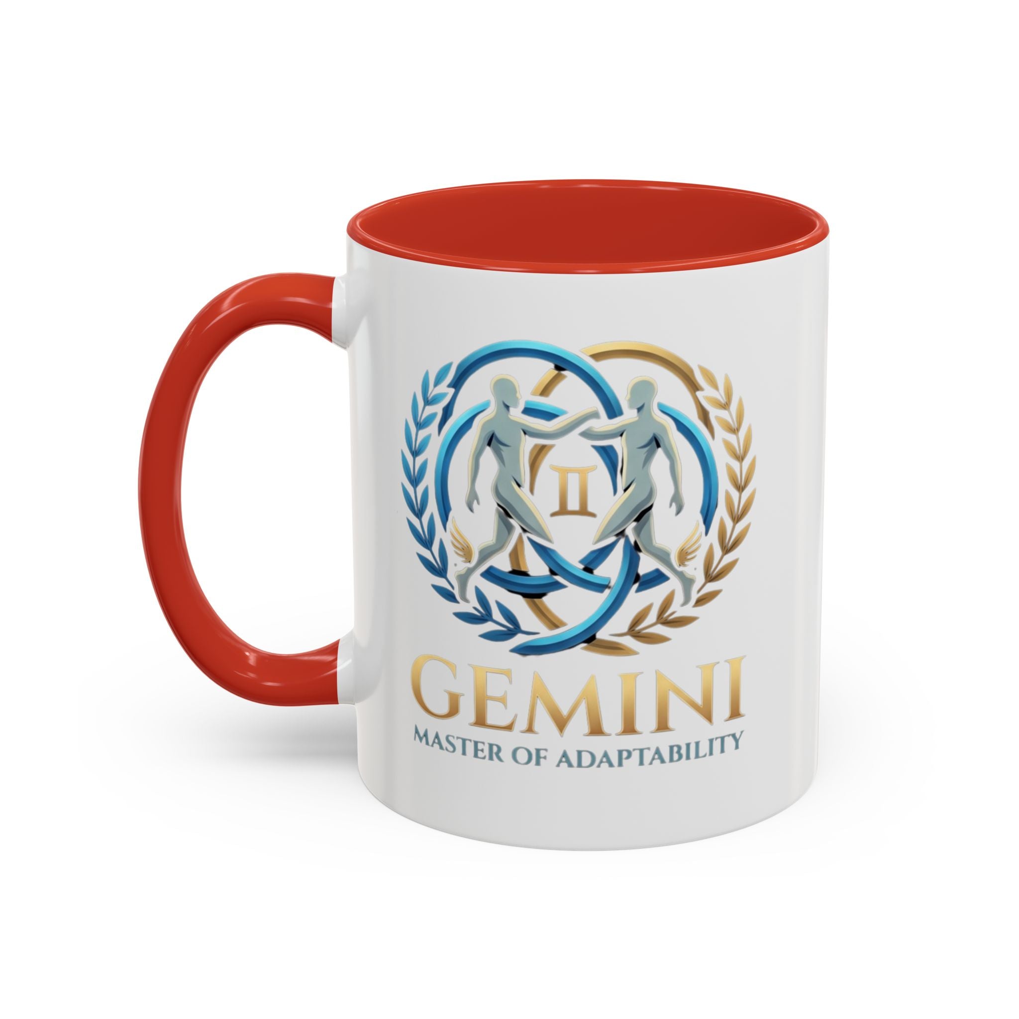 Gemini Zodiac Coffee Mug — 'Master of Adaptability' Accent Mug (11/15oz)