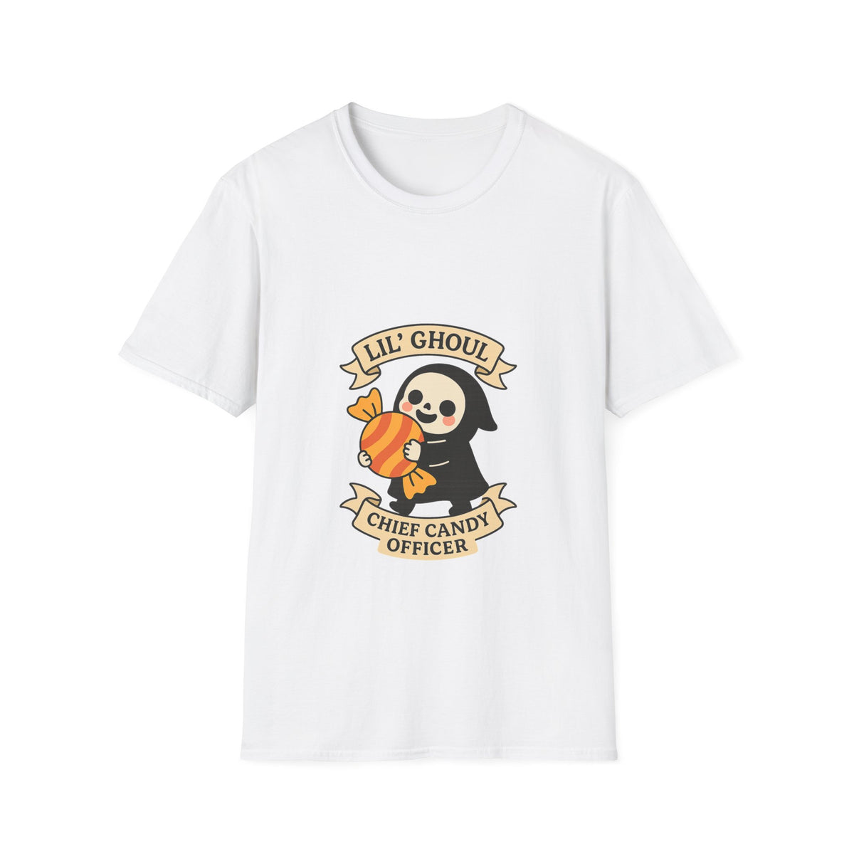 T-Shirt — 'Lil' Ghoul' Trick-or-Treat Candy Officer Halloween Tee - Trending Now - October 2026