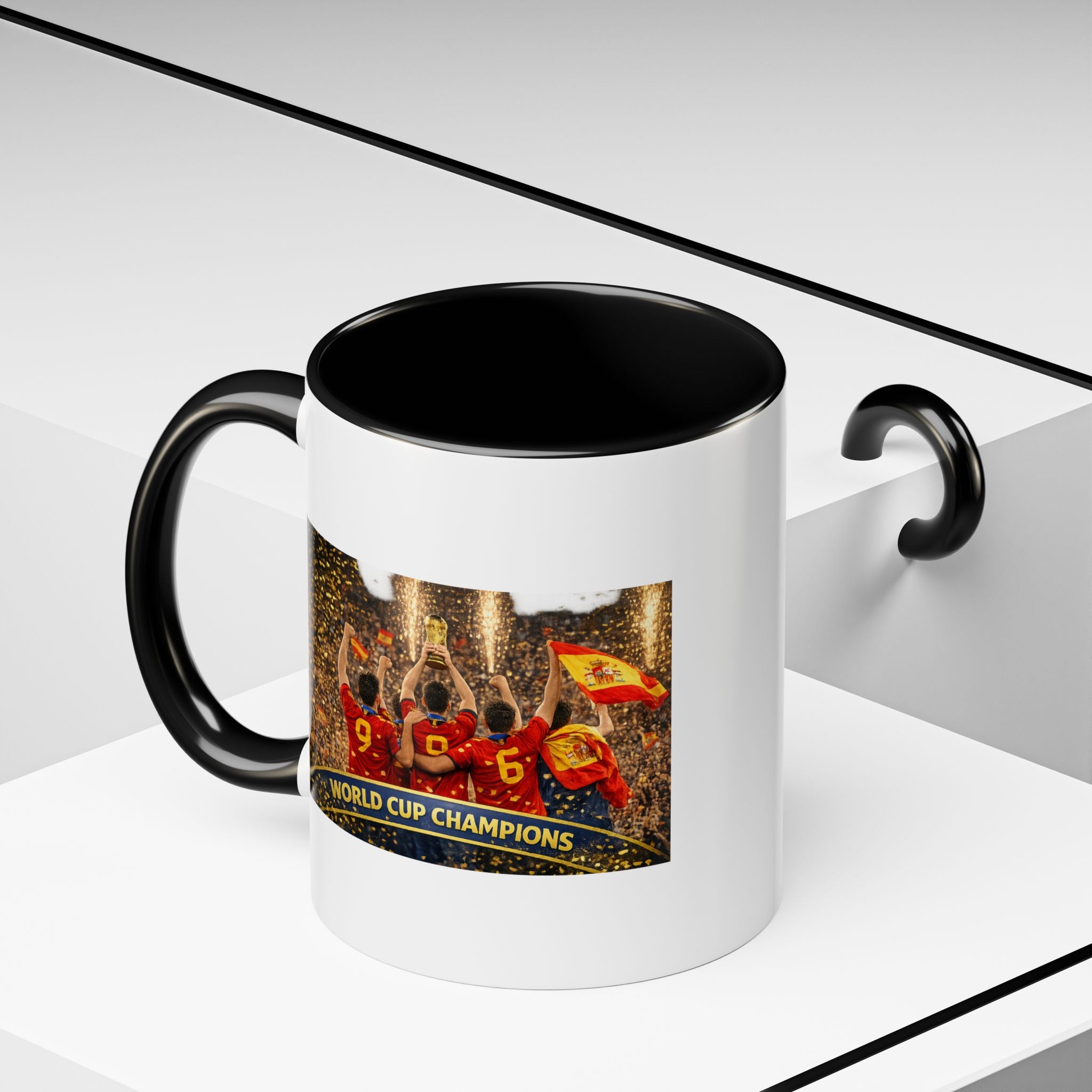 World Cup Champions Soccer Coffee Mug — Team Celebration Accent Mug