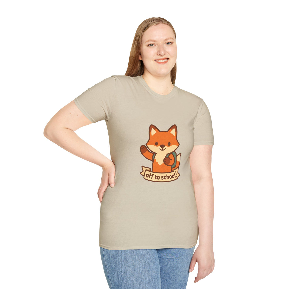 Cute Fox "Off to School" T-Shirt — Kids/Teacher Back-to-School Tee - Trending Now - August 2026