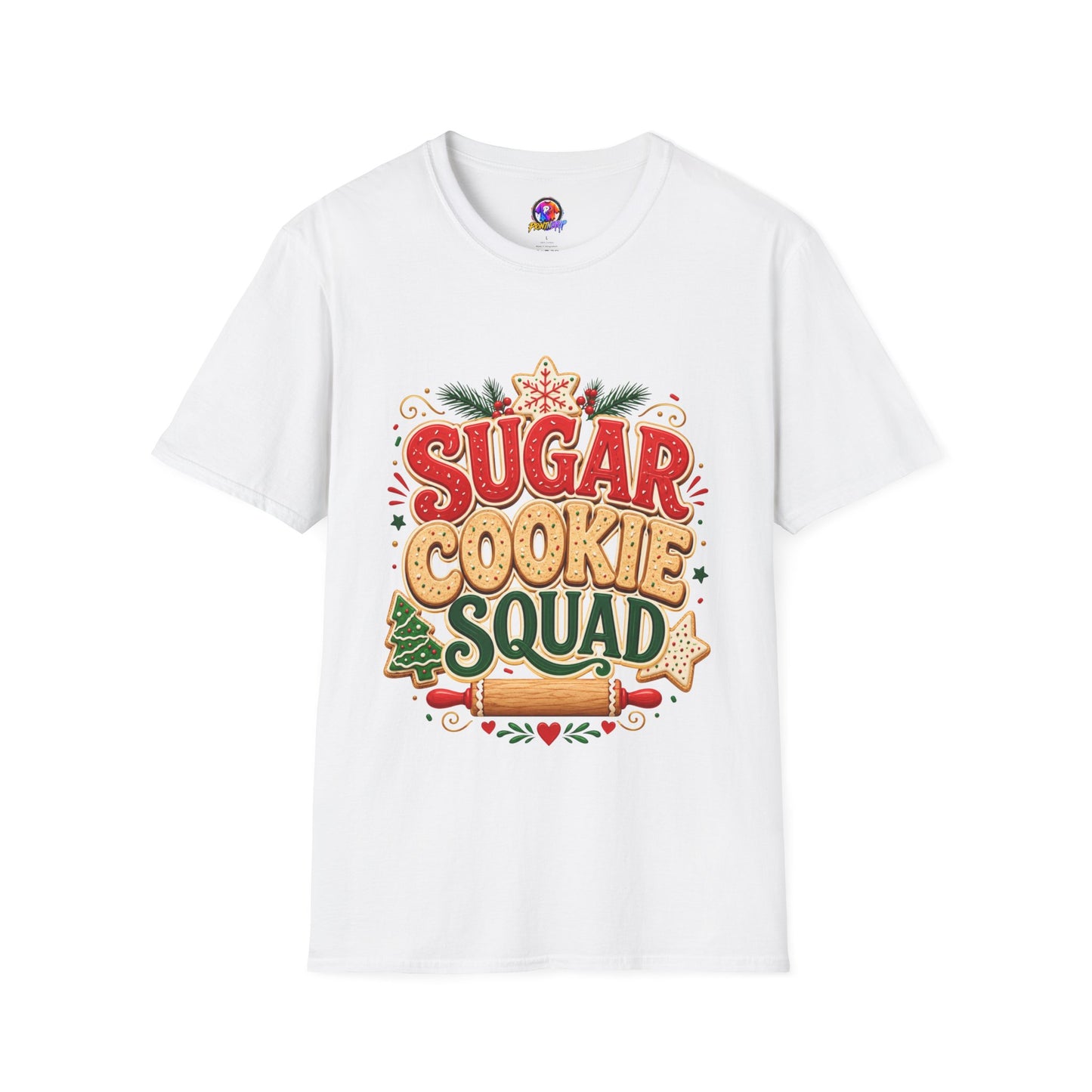 Sugar Cookie Squad T-Shirt — Festive Holiday Baking Graphic Tee