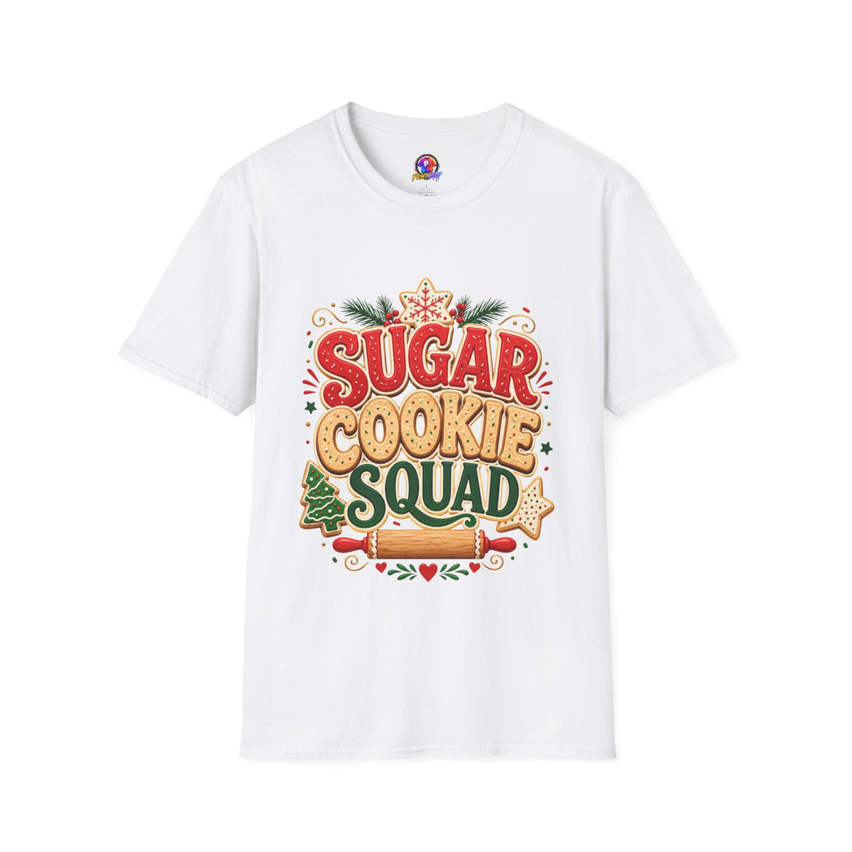 Sugar Cookie Squad T-Shirt — Festive Holiday Baking Graphic Tee