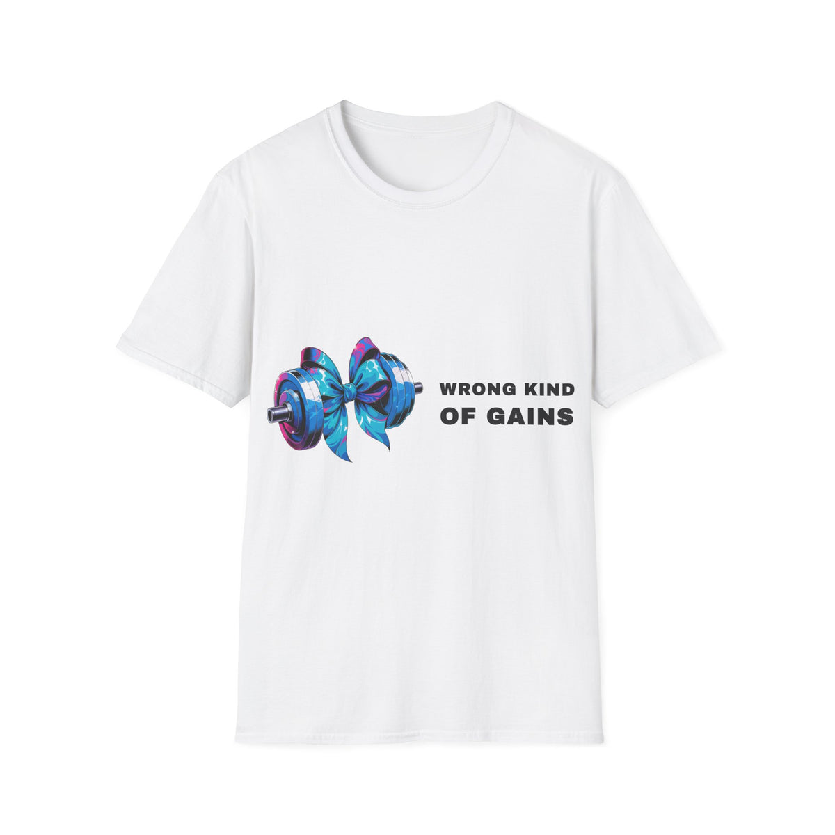 Gym Motivational T-Shirt — “Wrong Kind of Gains” Dumbbell Workout Tee - Trending Now - September 2026