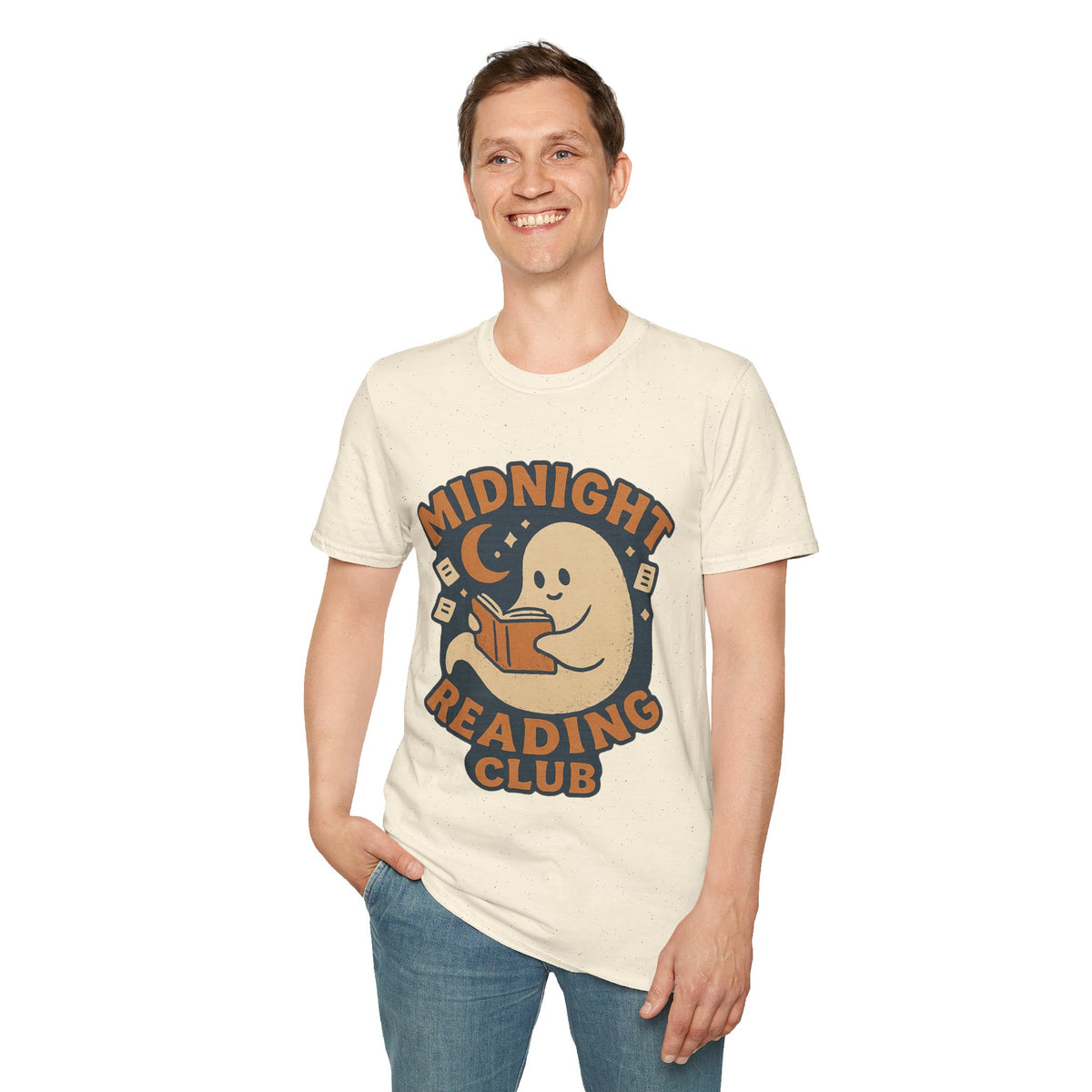 Midnight Reading Club T-Shirt — Cute Ghost Booklover Tee - Trending Now - August 2026
