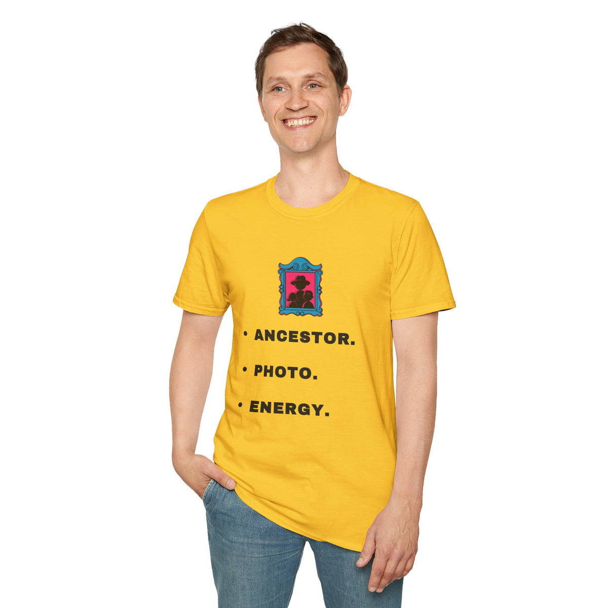 Ancestor Photo Energy T-Shirt — Ancestral Pride Graphic Tee - Trending Now - September 2026