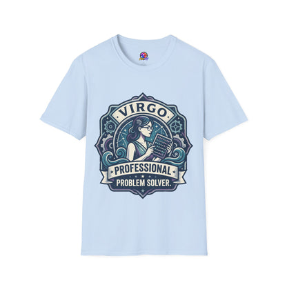 Virgo 'Professional Problem Solver' T-Shirt — Zodiac Astrology Tee for Women