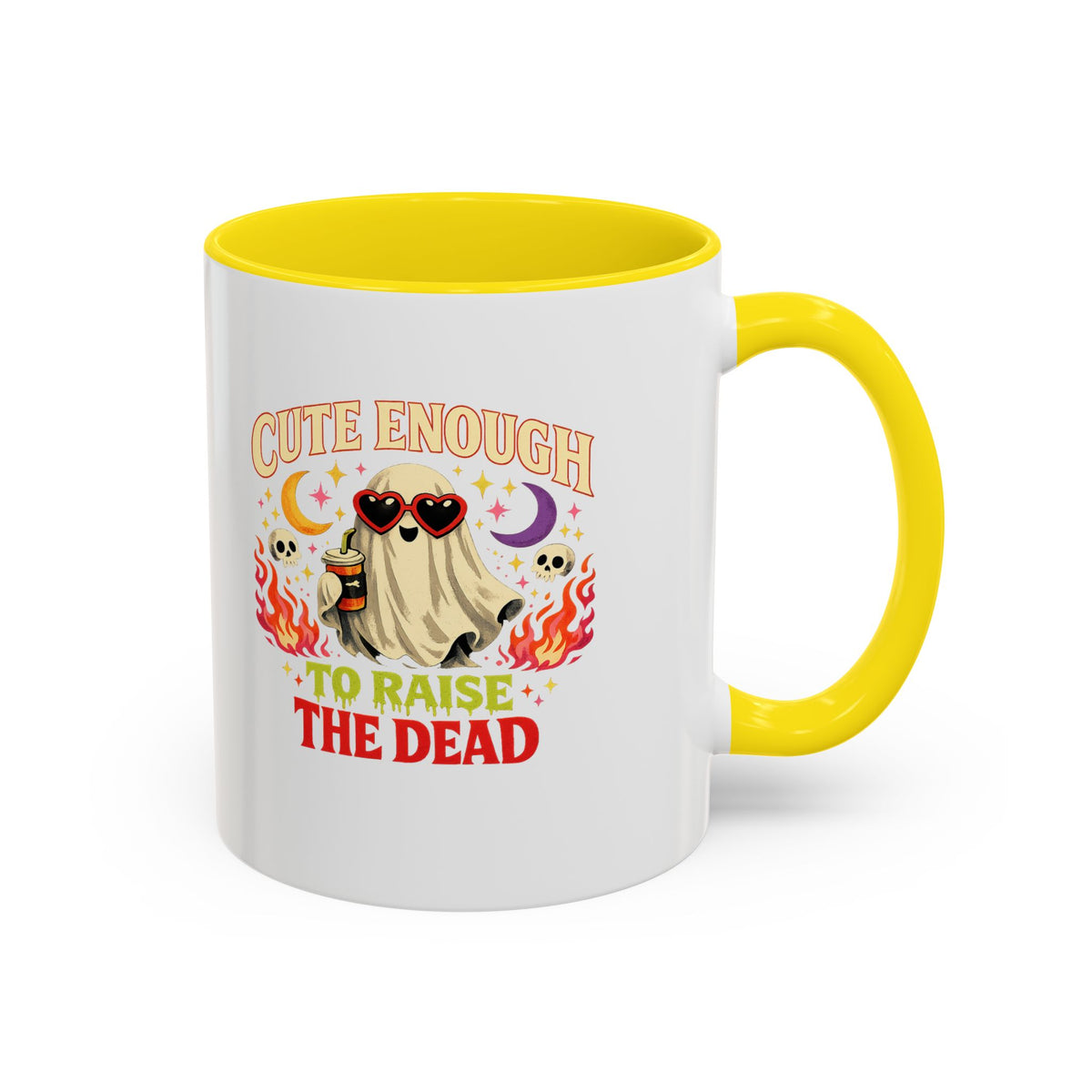 Halloween  Cute Enough Accent Coffee Mug