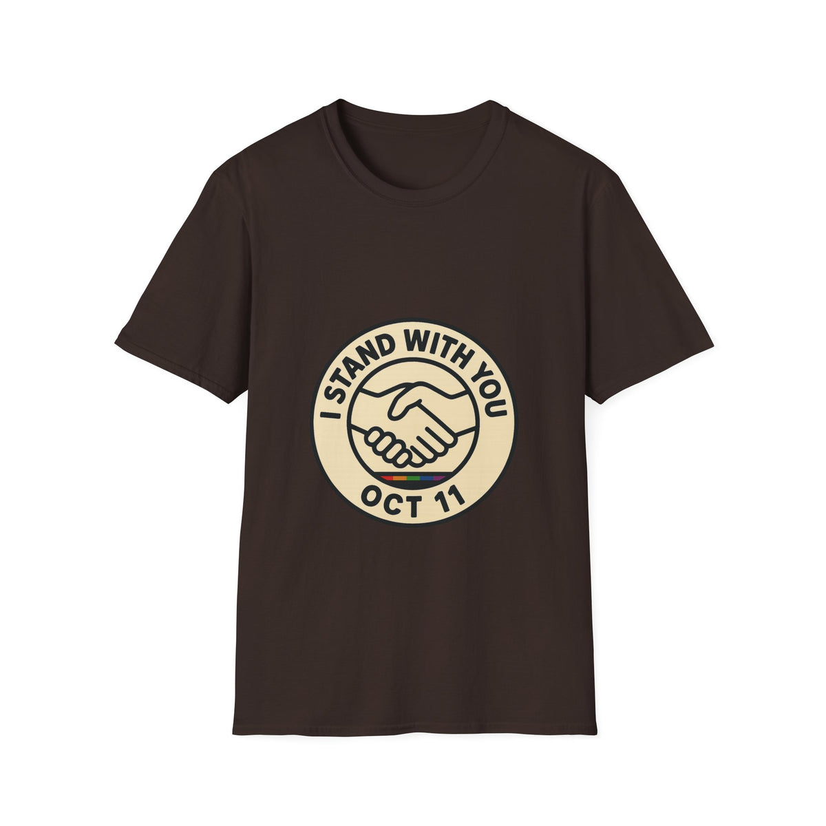 I Stand With You Oct 11 T‑Shirt — Solidarity Handshake Tee - Trending Now - October 2026