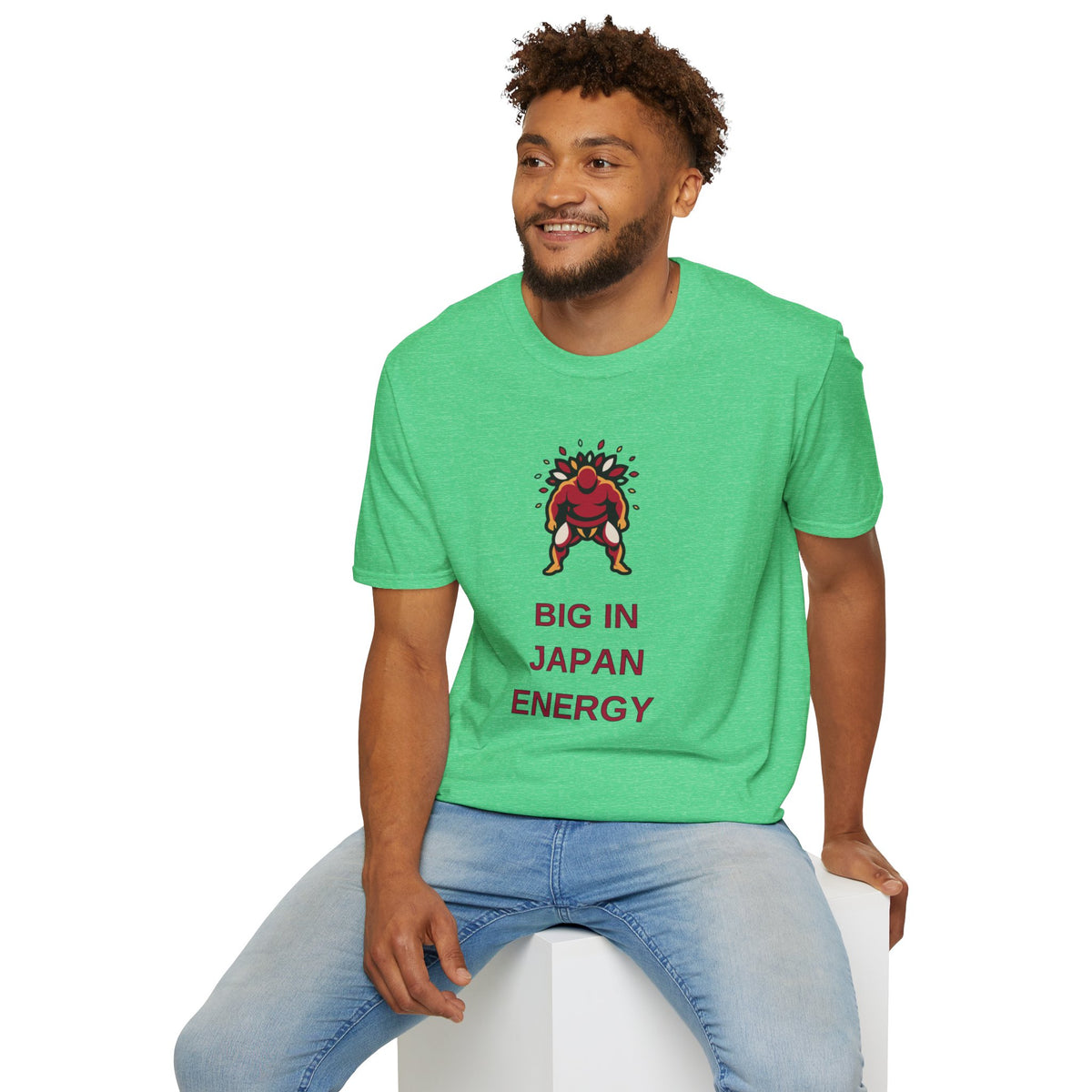 Japan Sumo Graphic T-Shirt — "Big in Japan Energy" Cotton Tee - Trending Now - August 2026