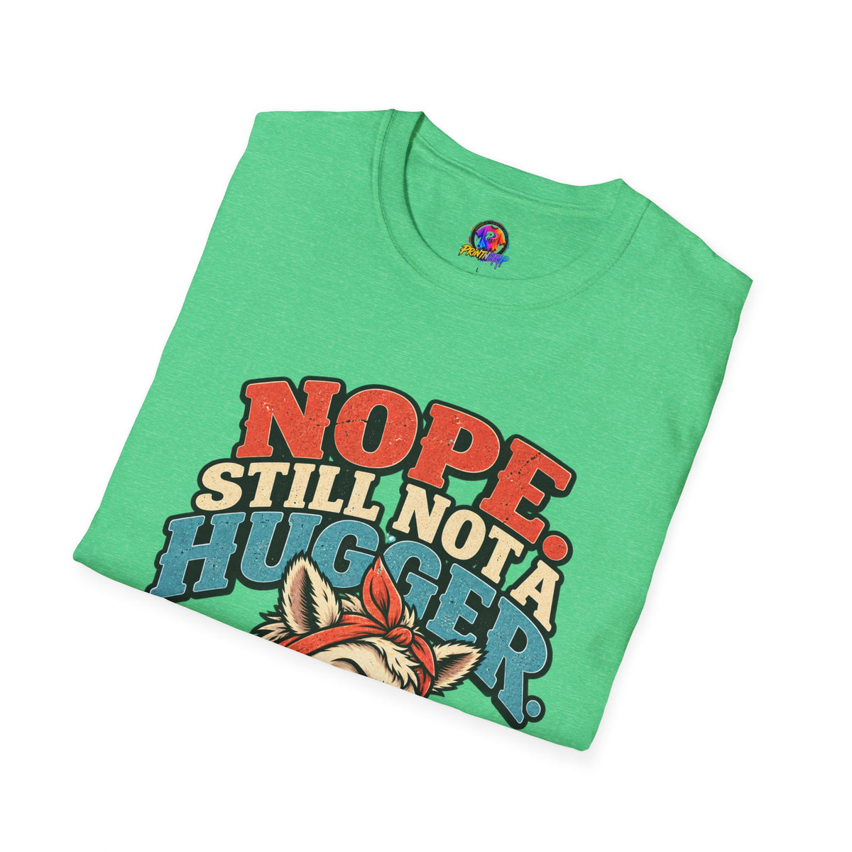 Funny And Witty Nope Still Not a Hugger Llama T-Shirt