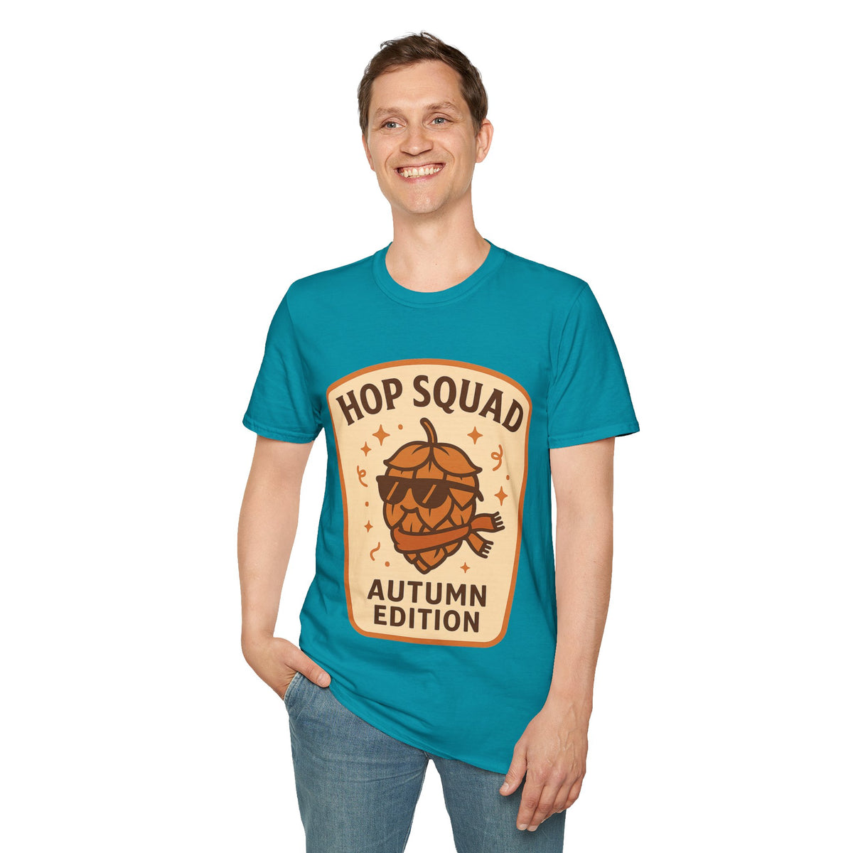 Hop Squad Autumn Edition Vintage Beer T-Shirt, Fall Brewery Graphic Tee - Trending Now - September 2026