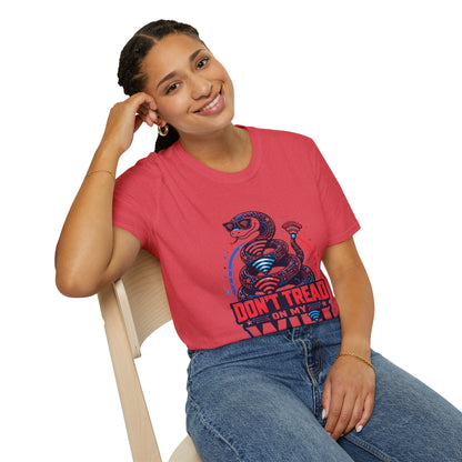 Don’t Tread on My WiFi T-Shirt — Patriotic Gadsden Snake WiFi Tee