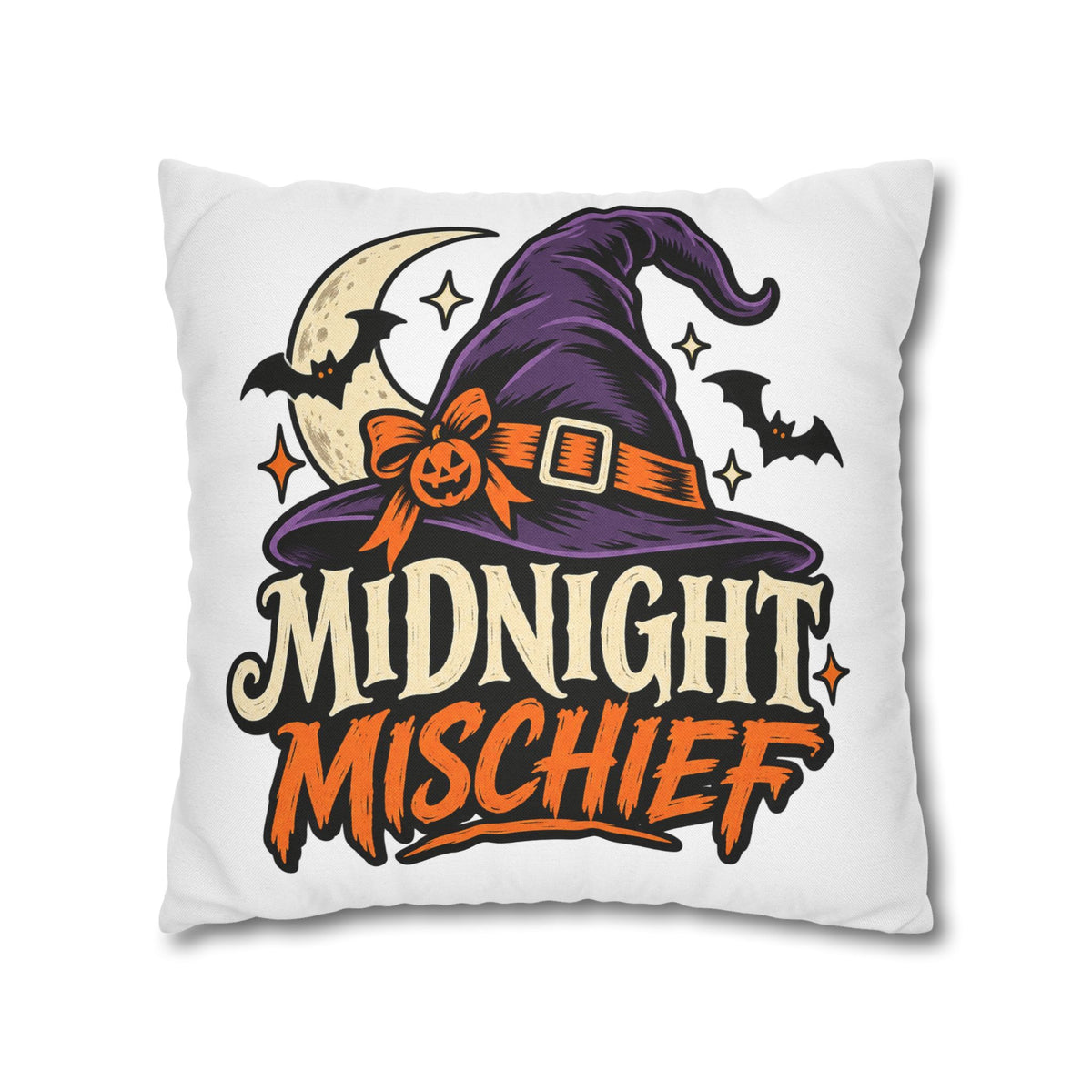 Midnight Mischief Halloween Pillowcase