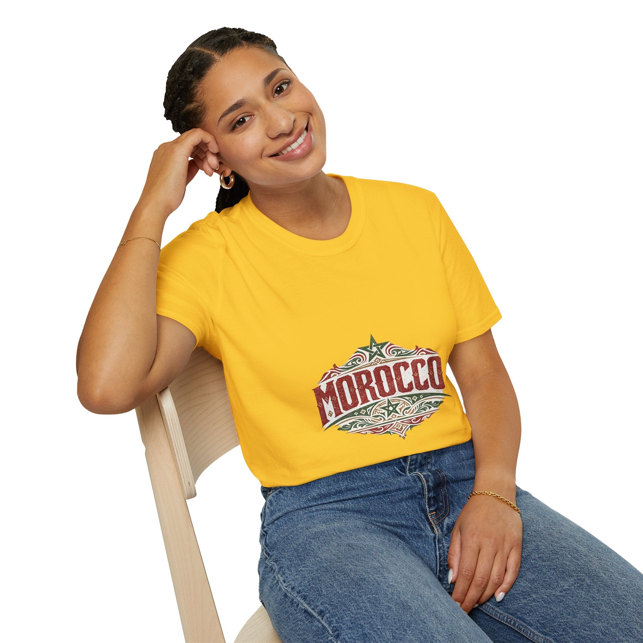 Morocco Vintage Graphic T-Shirt — Retro Travel Tee
