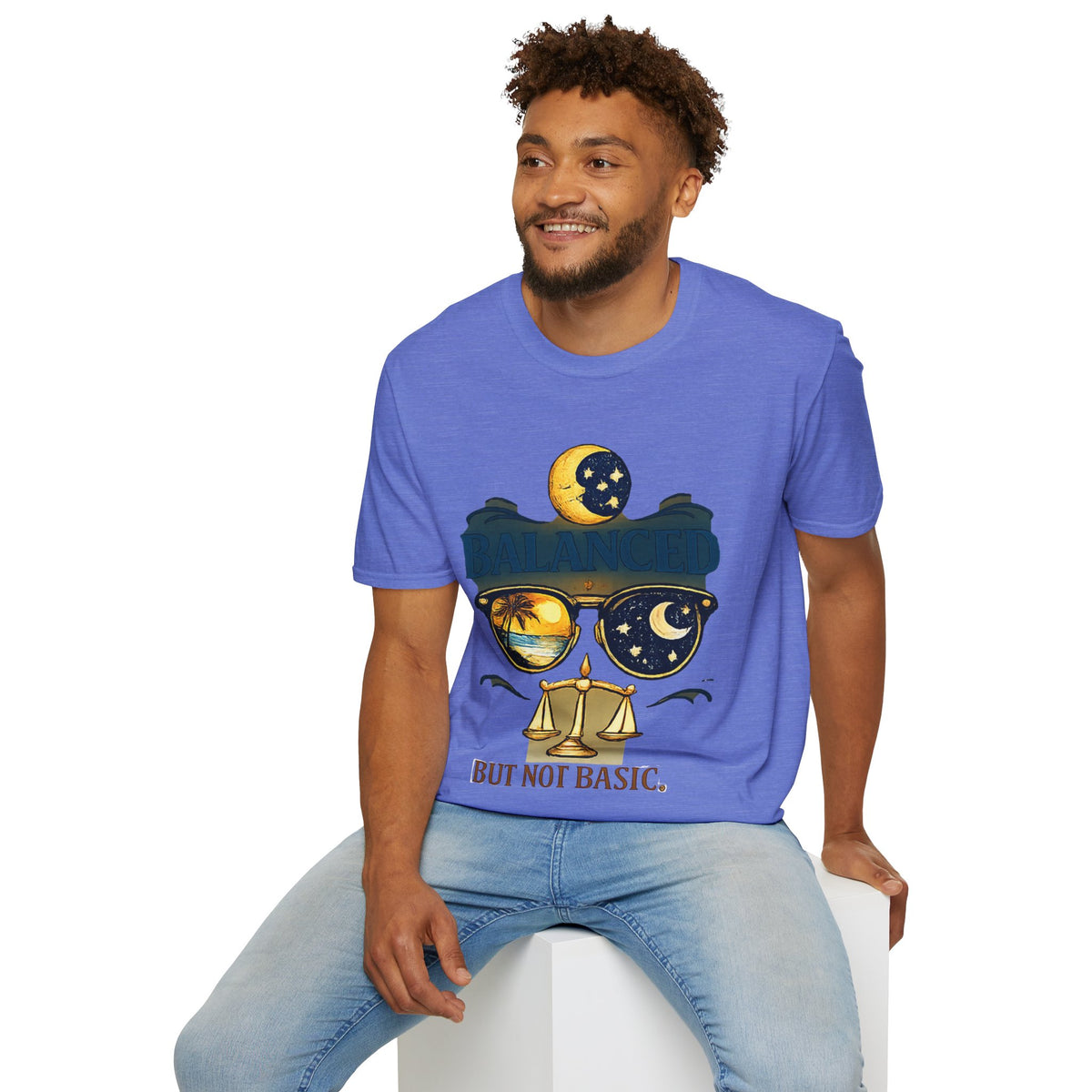 Zodiac Libra Unisex Softstyle T-Shirt