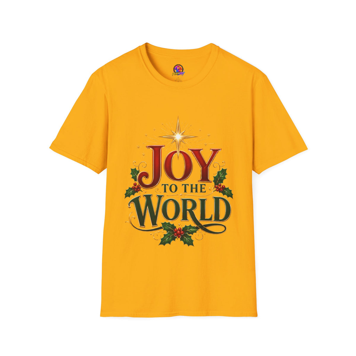 Joy to the World T-Shirt — Festive Christmas Holiday Tee