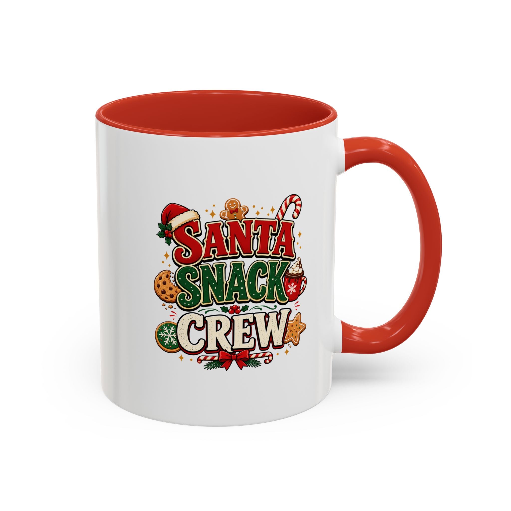 Santa Snack Crew Coffee Mug
