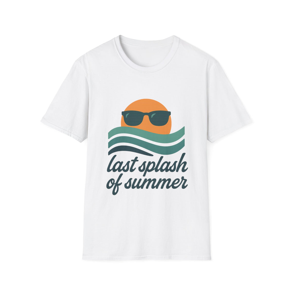 Last Splash Of Summer Retro Sunset Tee - Cute Sunglasses Beach Graphic T-Shirt - Trending Now - September 2026