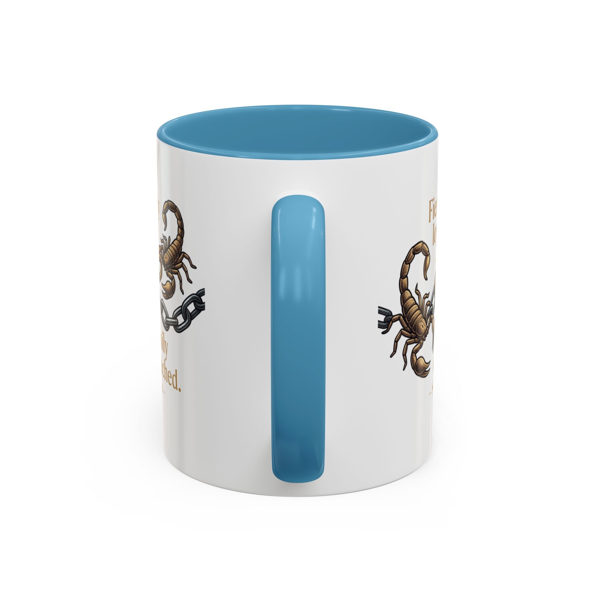 Scorpii Coffee Mug — "Fiercely Loyal, Easily Detached" Accent Mug