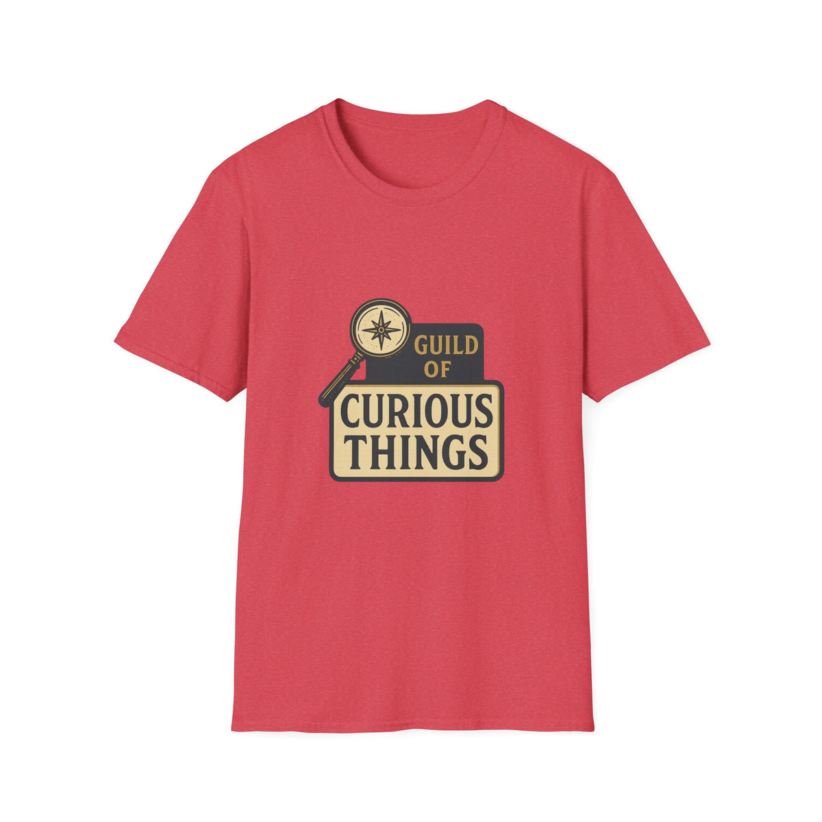 Curious Things T‑Shirt — Guild of Curious Vintage Badge Tee - Trending Now - August 2026