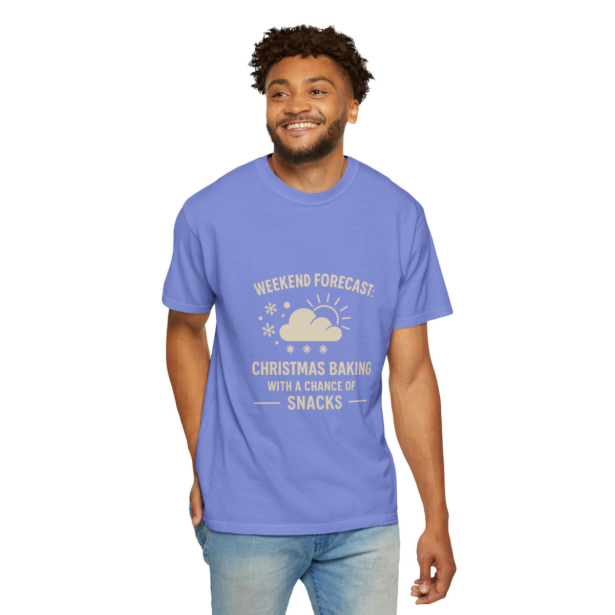 Christmas Baking T-Shirt — "Weekend Forecast: Christmas Baking with a Chance of Snacks"- Trending Now - October 2026