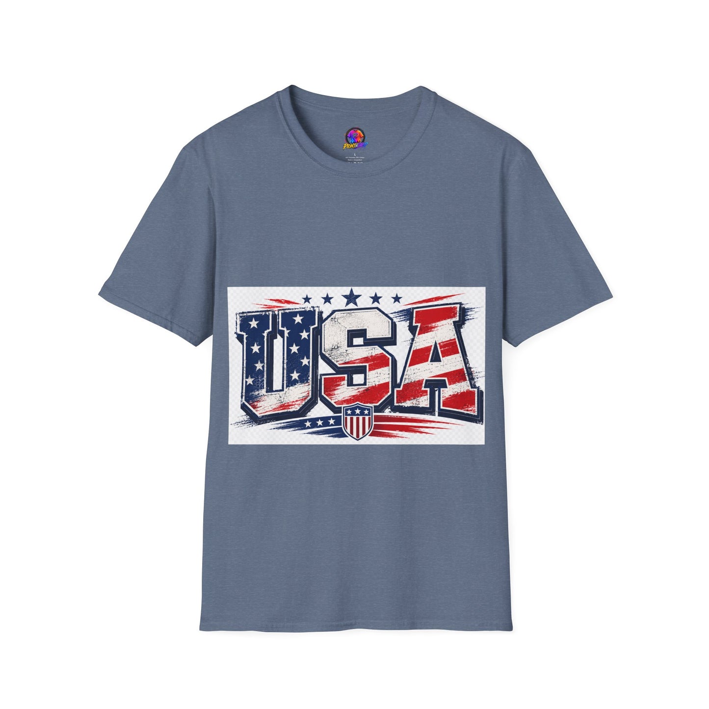 USA Flag Graphic T-Shirt — Patriotic American Pride Tee