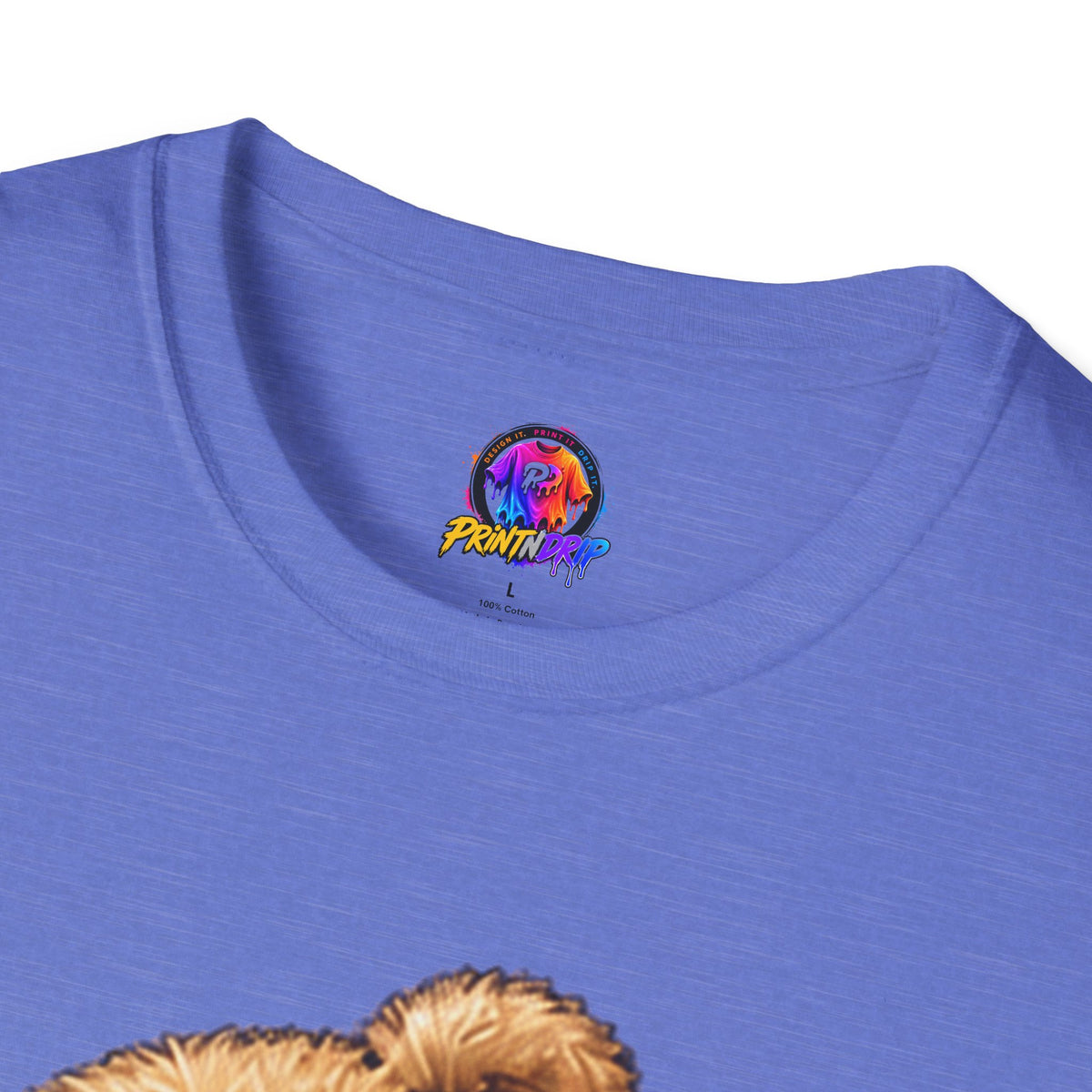 Childhood Cancer Awareness Teddy T-Shirt — "Stronger Brighter Kinder Braver"